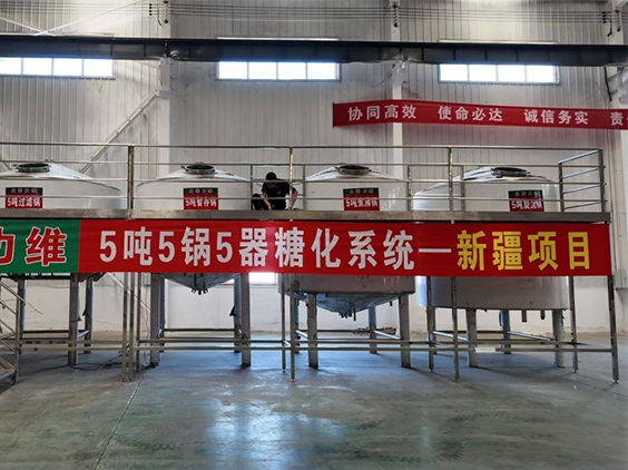 龙安精酿啤酒设备厂—5吨精酿啤酒设备—新疆项目